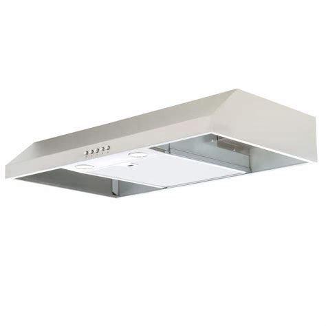 presenza 30 in under cabinet range hood in stainless steel|kbr037 range hood.